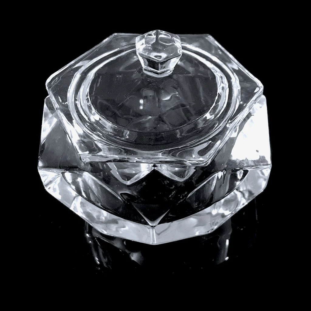 Crystal Glass Dappen Dish Jar 50ml - Image 3