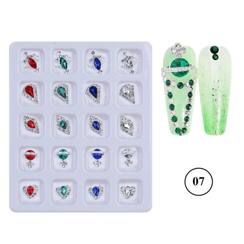 Crystal Jewellery 3D Charm 20pcs - Image 10