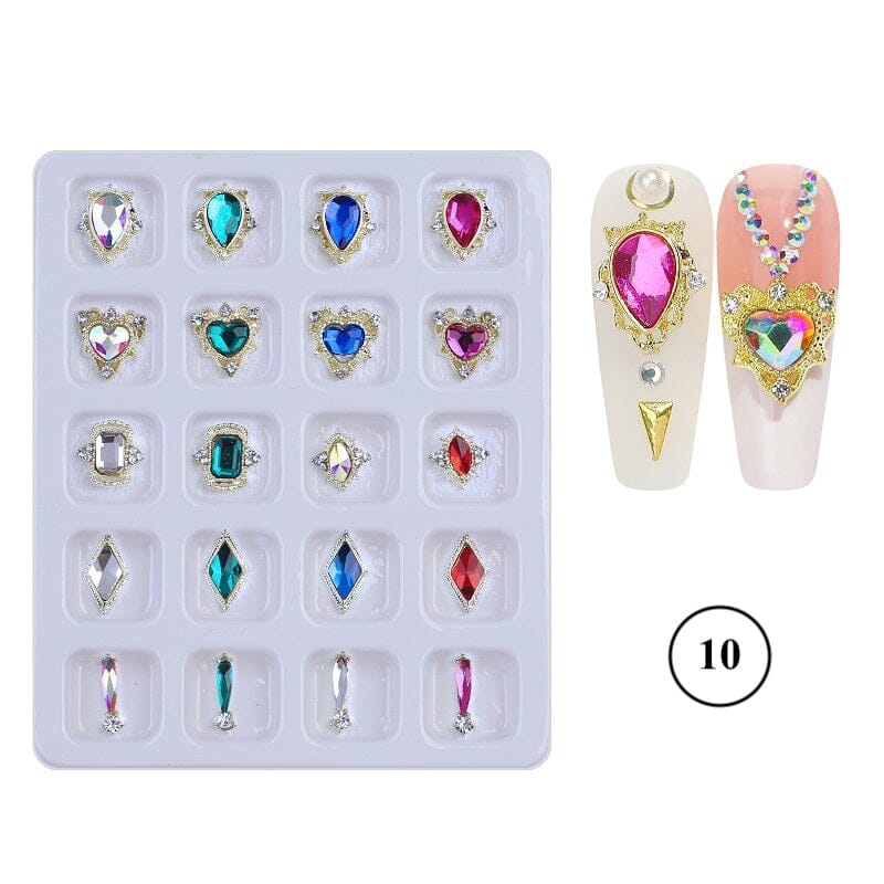 Crystal Jewellery 3D Charm 20pcs - Image 13
