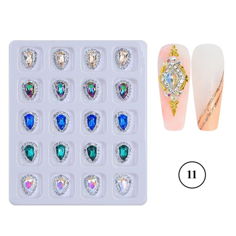 Crystal Jewellery 3D Charm 20pcs - Image 14