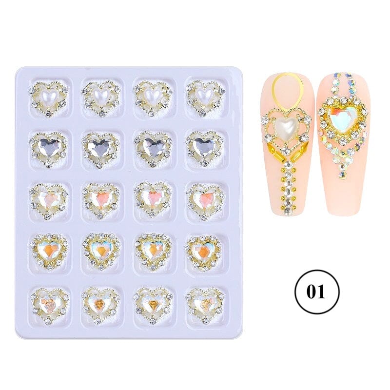 Crystal Jewellery 3D Charm 20pcs - Image 4