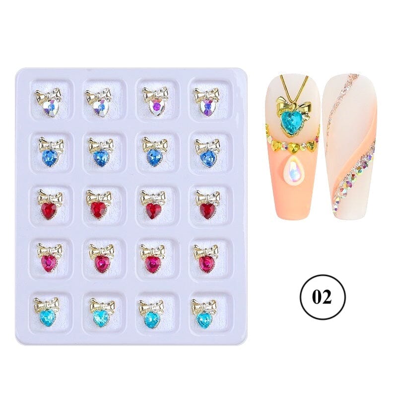 Crystal Jewellery 3D Charm 20pcs - Image 5