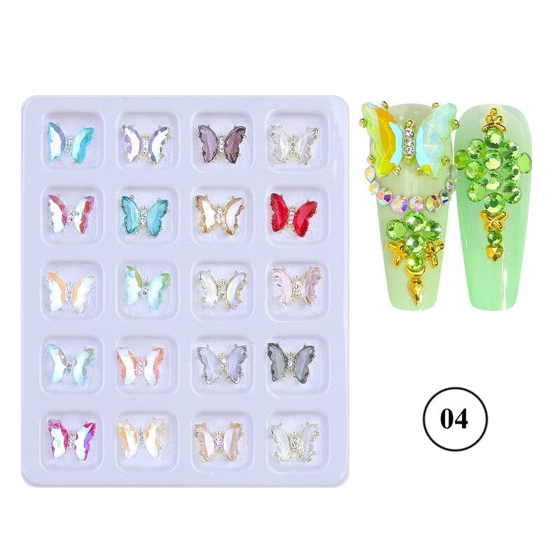 Crystal Jewellery 3D Charm 20pcs - Image 7