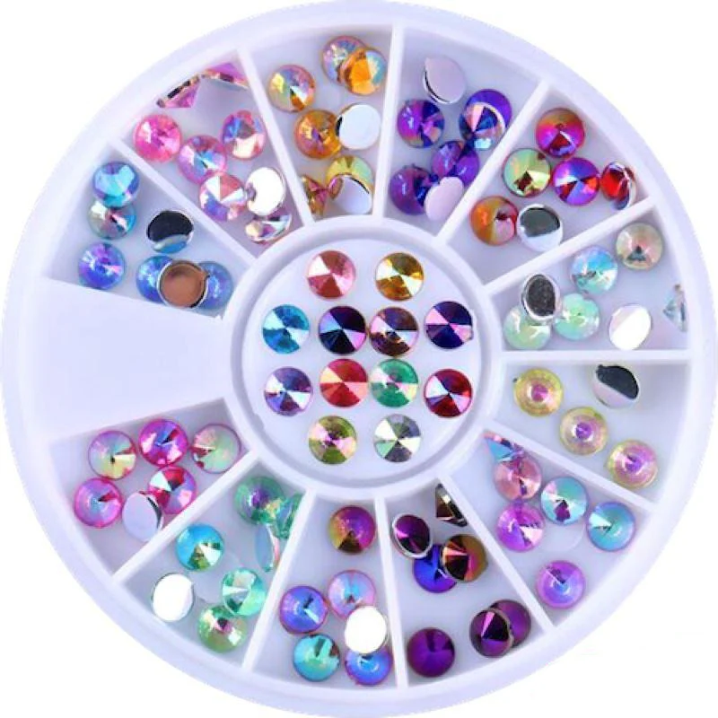 Crystal Rhinestones Nail Art Wheel - Image 30
