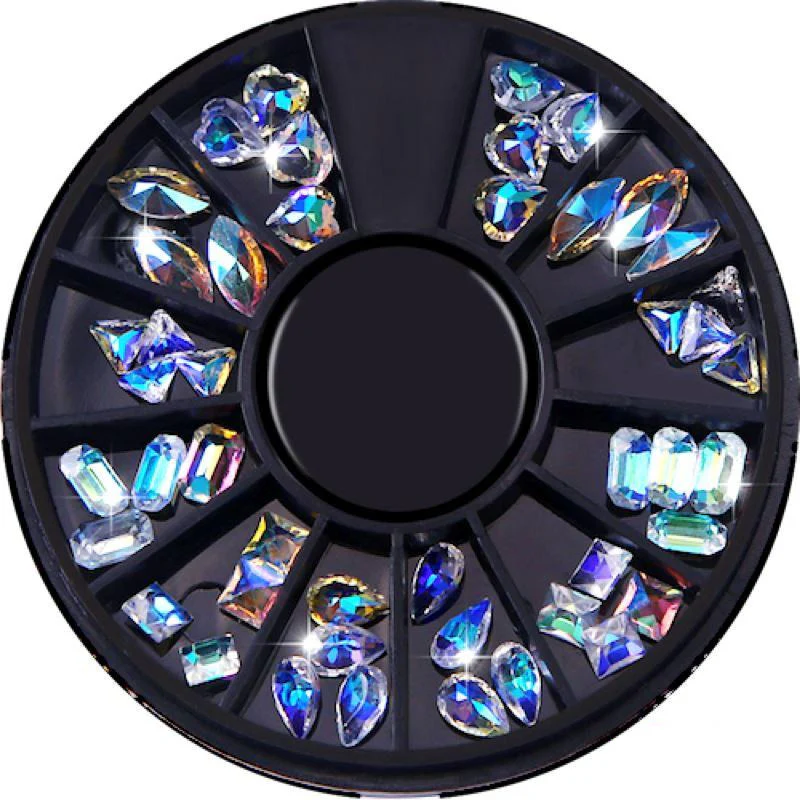 Crystal Rhinestones Nail Art Wheel - Image 32