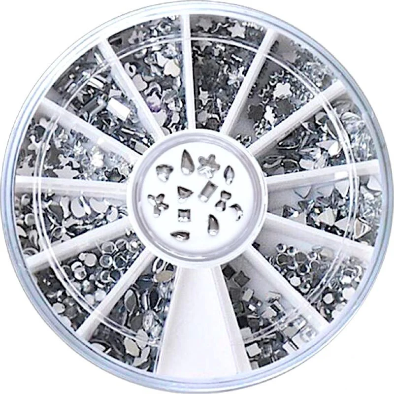 Crystal Rhinestones Nail Art Wheel - Image 37