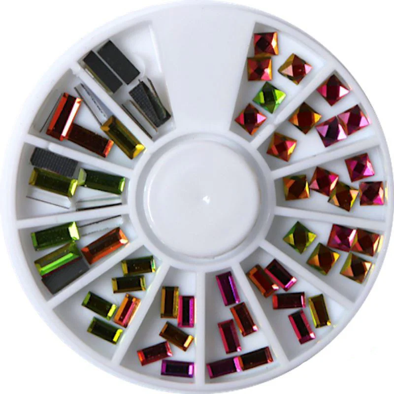 Crystal Rhinestones Nail Art Wheel - Image 4