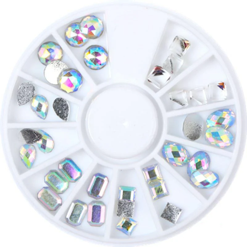 Crystal Rhinestones Nail Art Wheel - Image 5