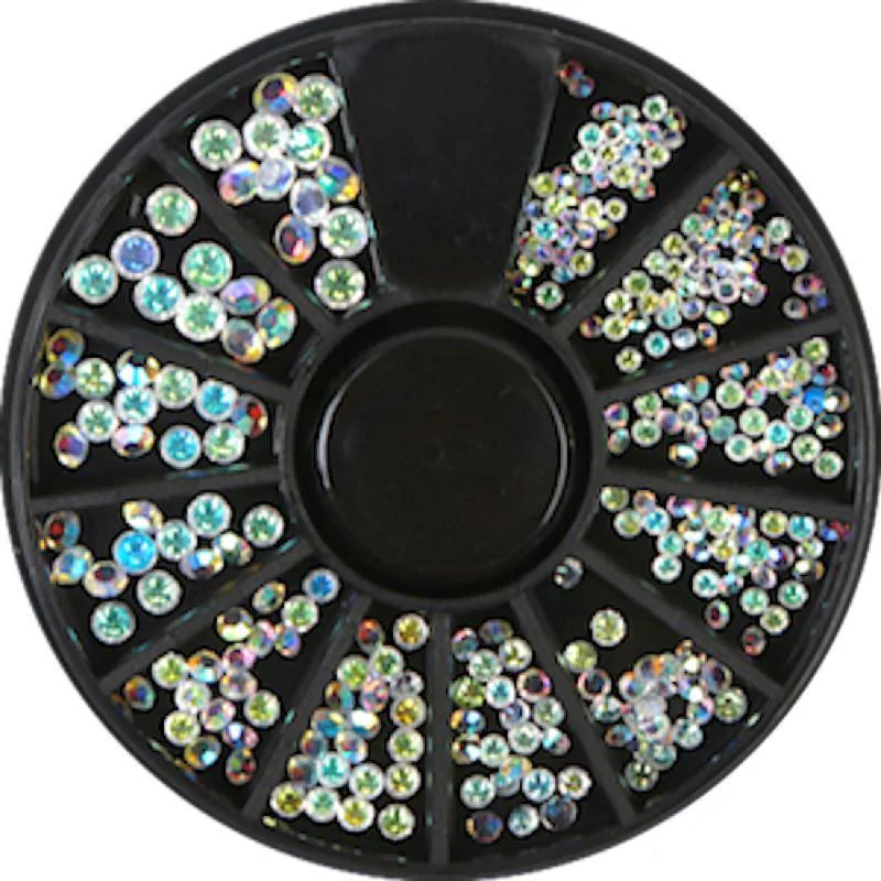 Crystal Rhinestones Nail Art Wheel - Image 8