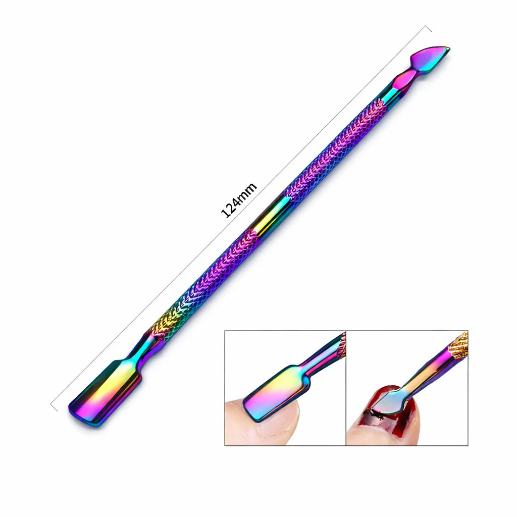 Cuticle Pusher Scraper - Curved and Sharp - Image 5