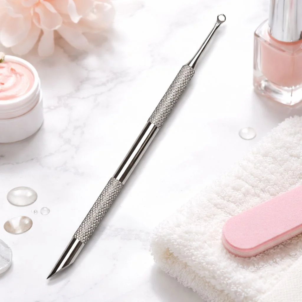 Cuticle Scraper and Pusher Silver - Image 5