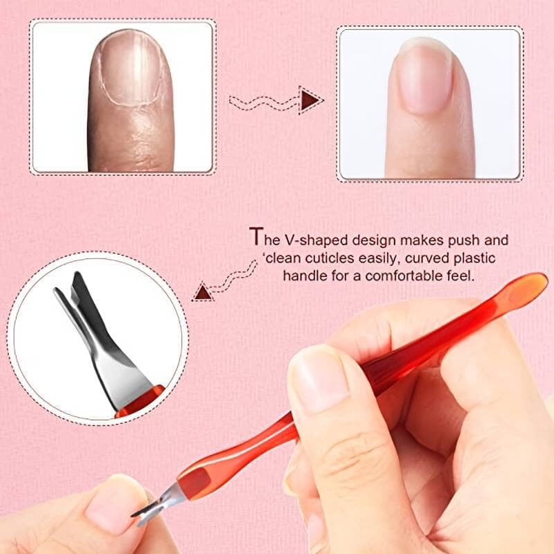 Cuticle V-Shaped Trimmer and Pusher - Image 3