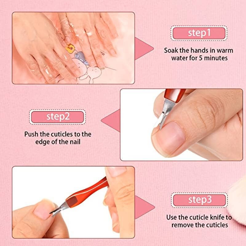 Cuticle V-Shaped Trimmer and Pusher - Image 4