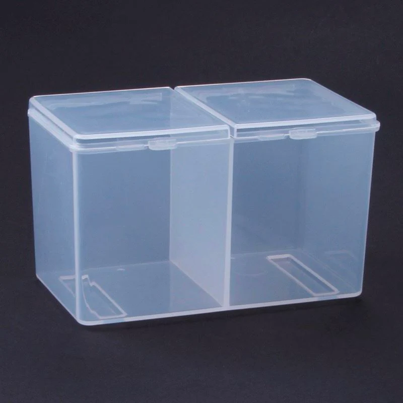 Nail Wipes Holder Box Double Compartment - Image 3