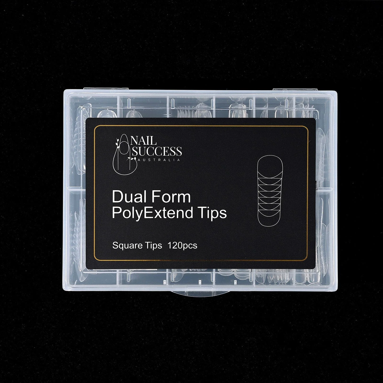 Dual Form PolyExtend Tips 120pcs - Image 4