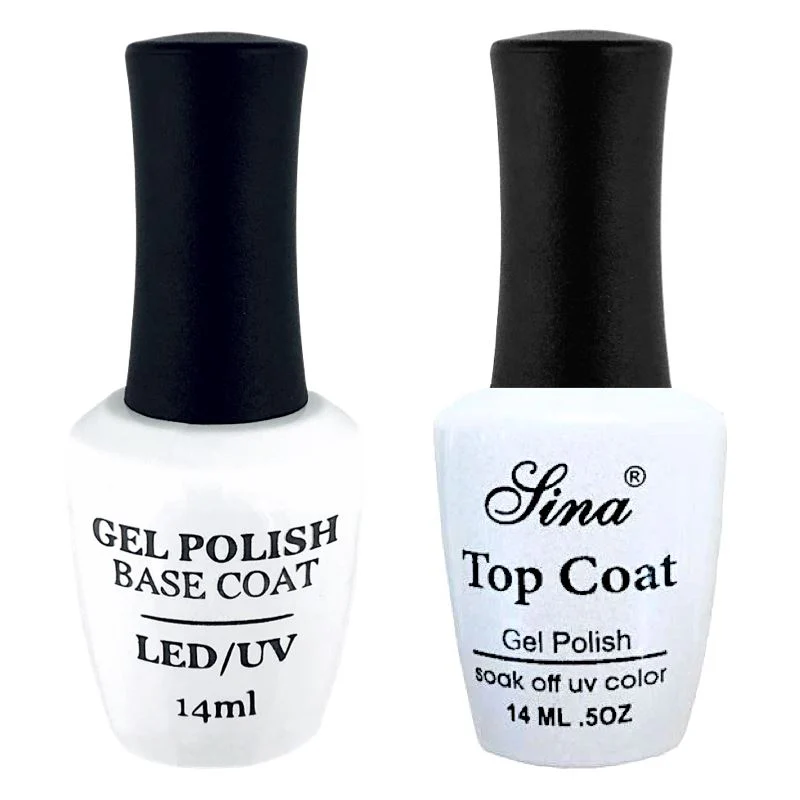 Duo Pack - Gel Polish Base Coat + Top Coat - Image 3