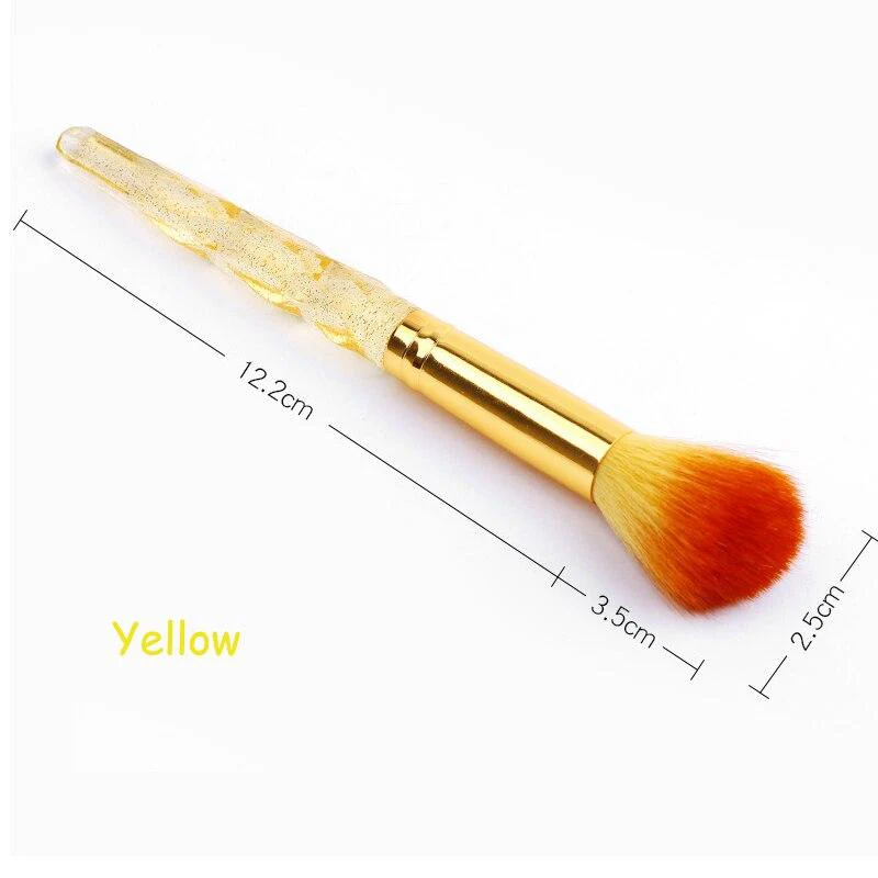 Dusting Brush Soft Hair Coloured Fancy Handle - Image 6