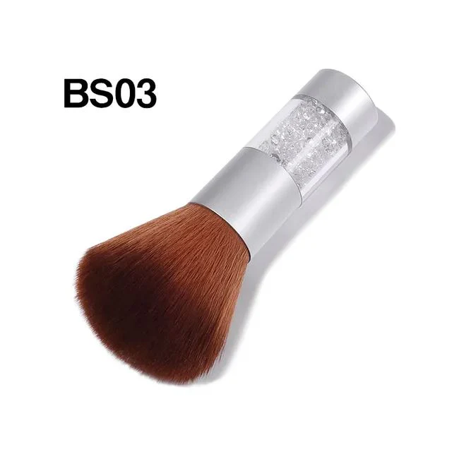 Dusting Brush Soft Hair Short Handle With Rhinestones - Image 9