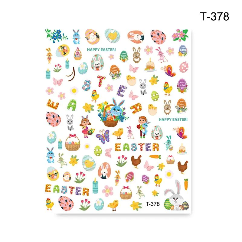 Easter Nail Art Sticker - Image 12