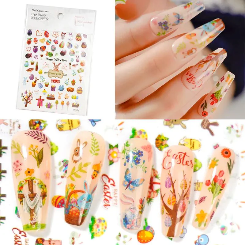 Easter Nail Art Sticker - Image 3