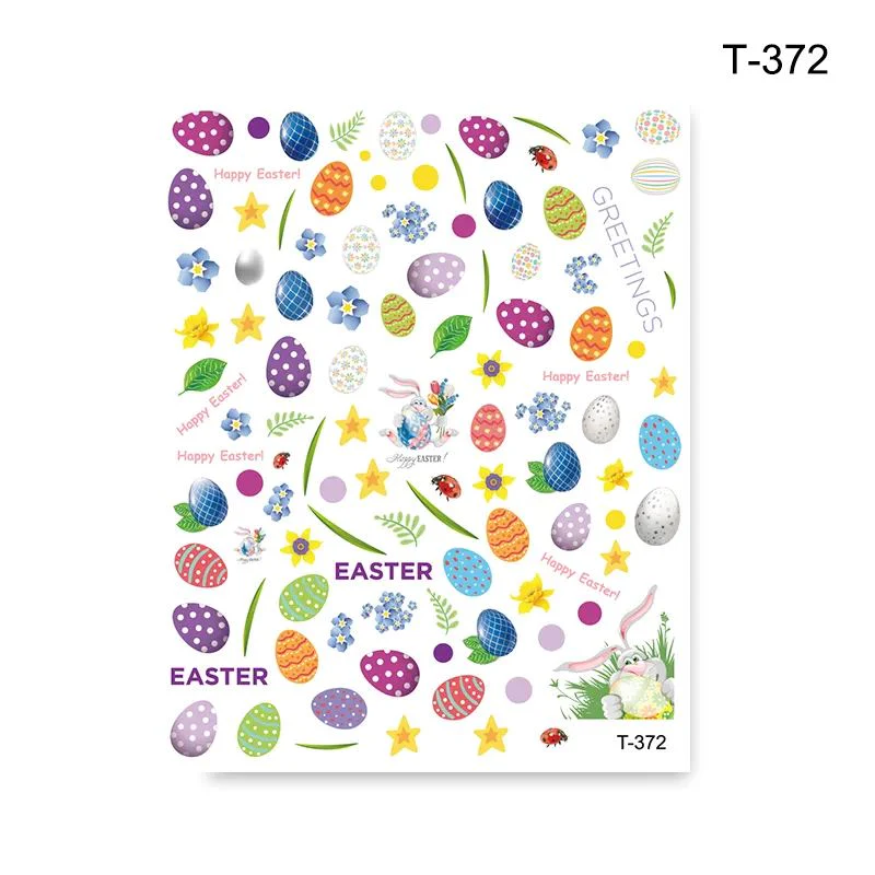 Easter Nail Art Sticker - Image 6