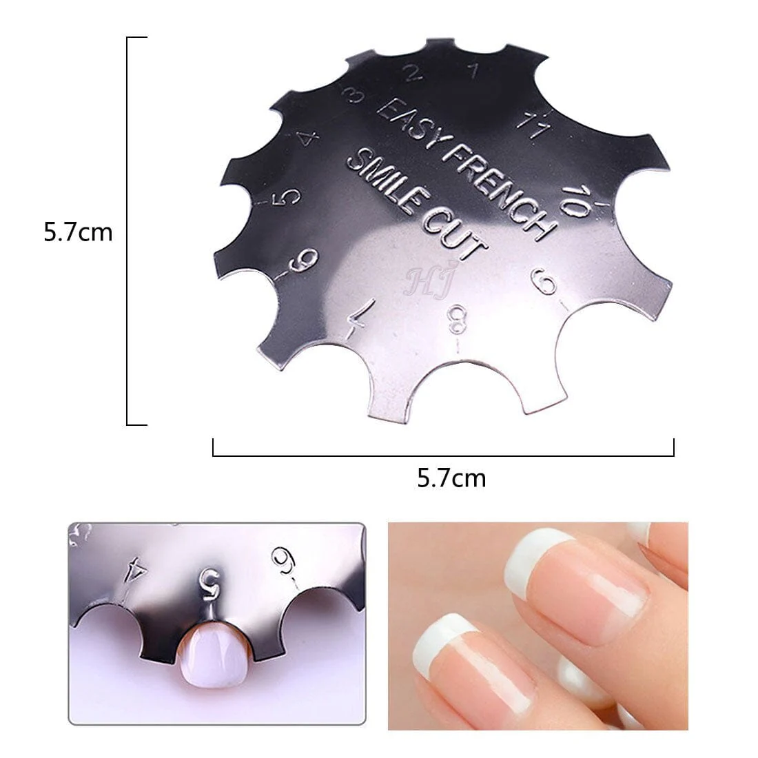 Easy French Smile Line Cut Tool - Image 2