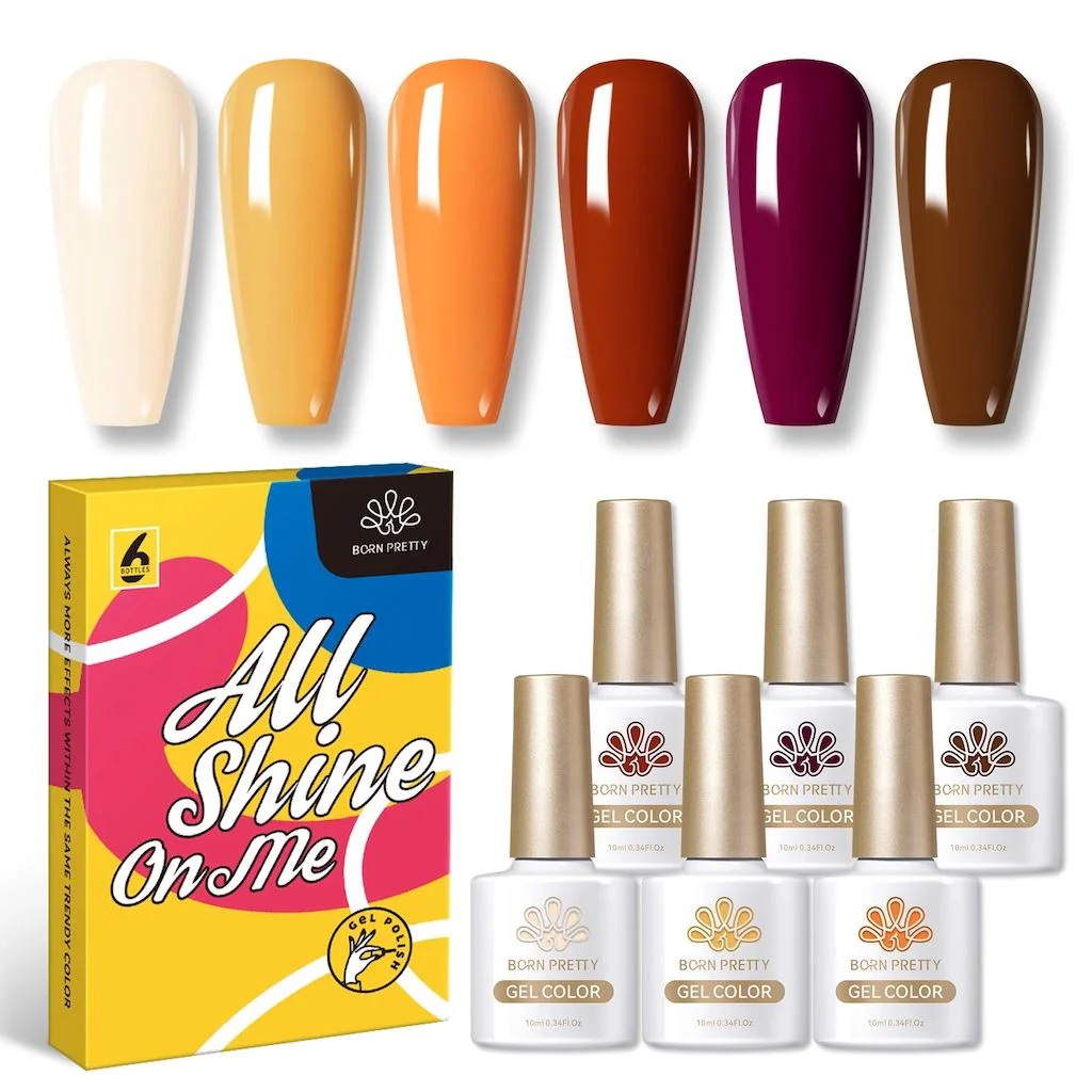 Elk Maple - Gel Polish 6 Colour Set 10ml