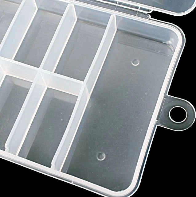 Empty PVC Tip Tray Clear 100 - Image 3