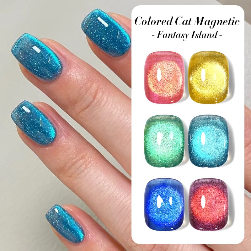 Fantasy Island Cat Eye Magnetic Gel Polish Born Pretty - Image 10