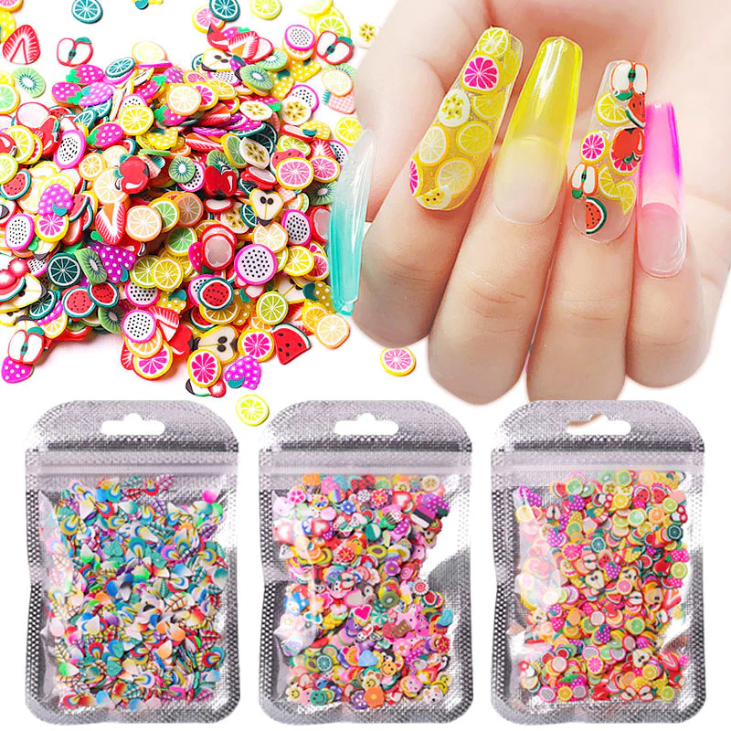 Fimo Slices 3D Nail Art Decoration Mix