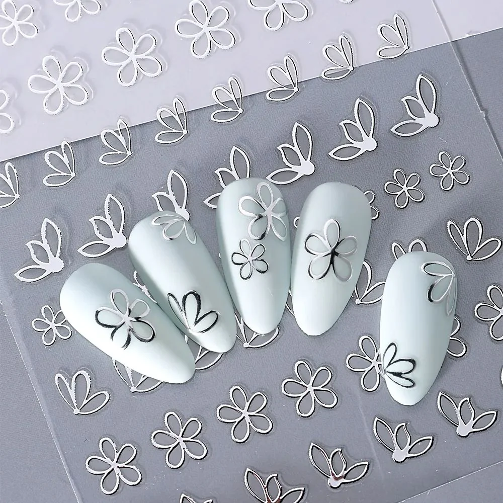 Flower Petals Nail Art Stickers - Image 5