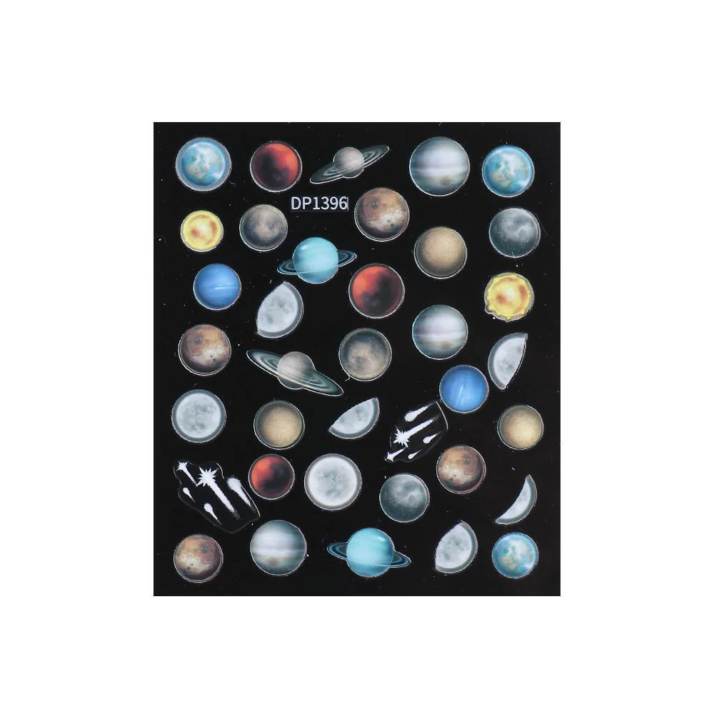 Multicolour Nail Art Stickers - Image 12
