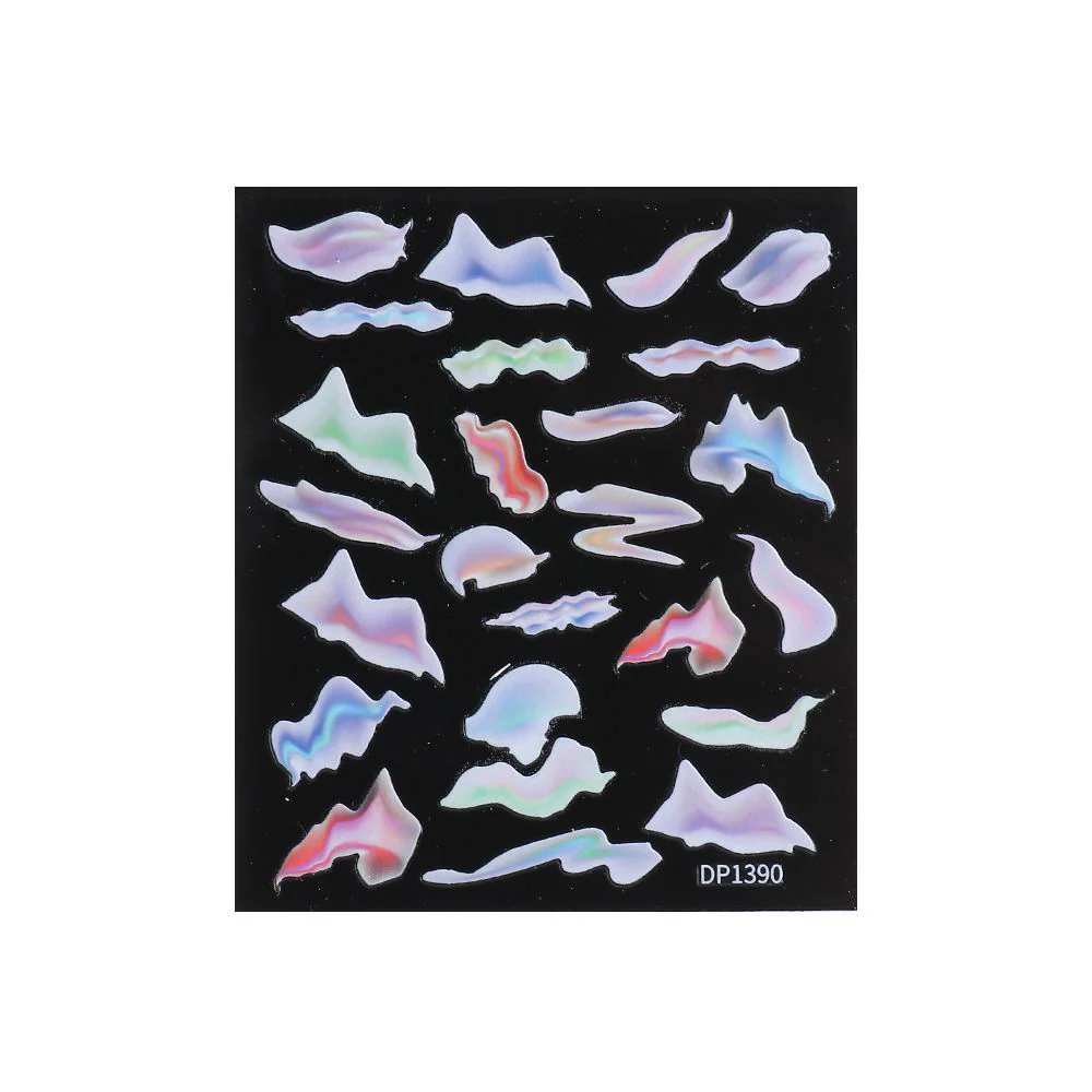 Multicolour Nail Art Stickers - Image 6