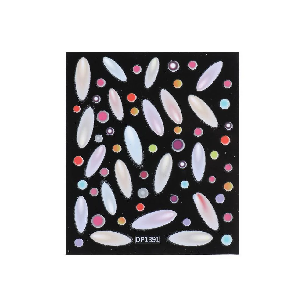Multicolour Nail Art Stickers - Image 7