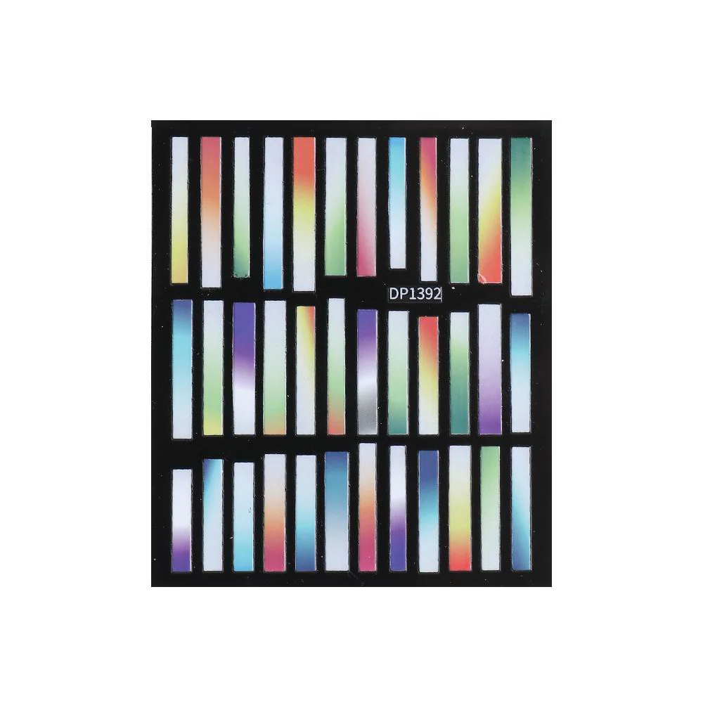 Multicolour Nail Art Stickers - Image 8