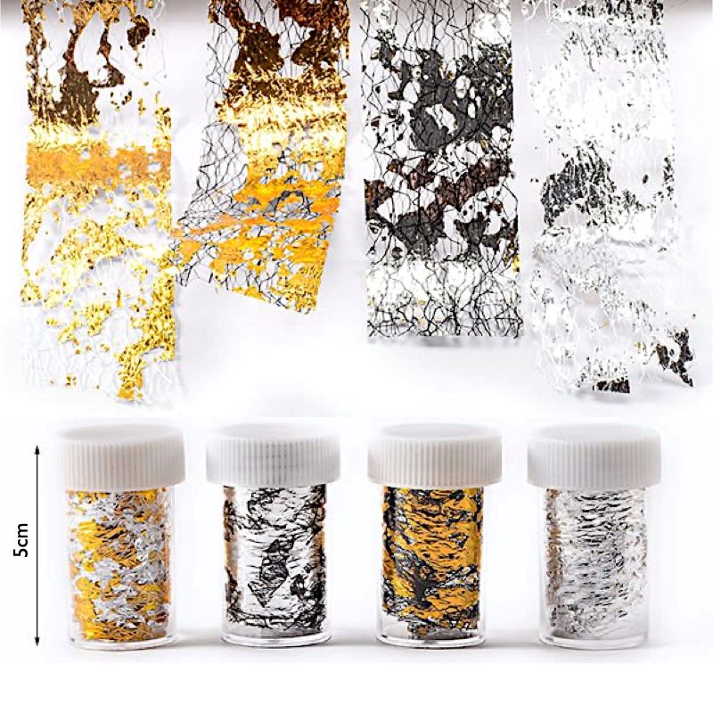 Foil Mesh Spider Web