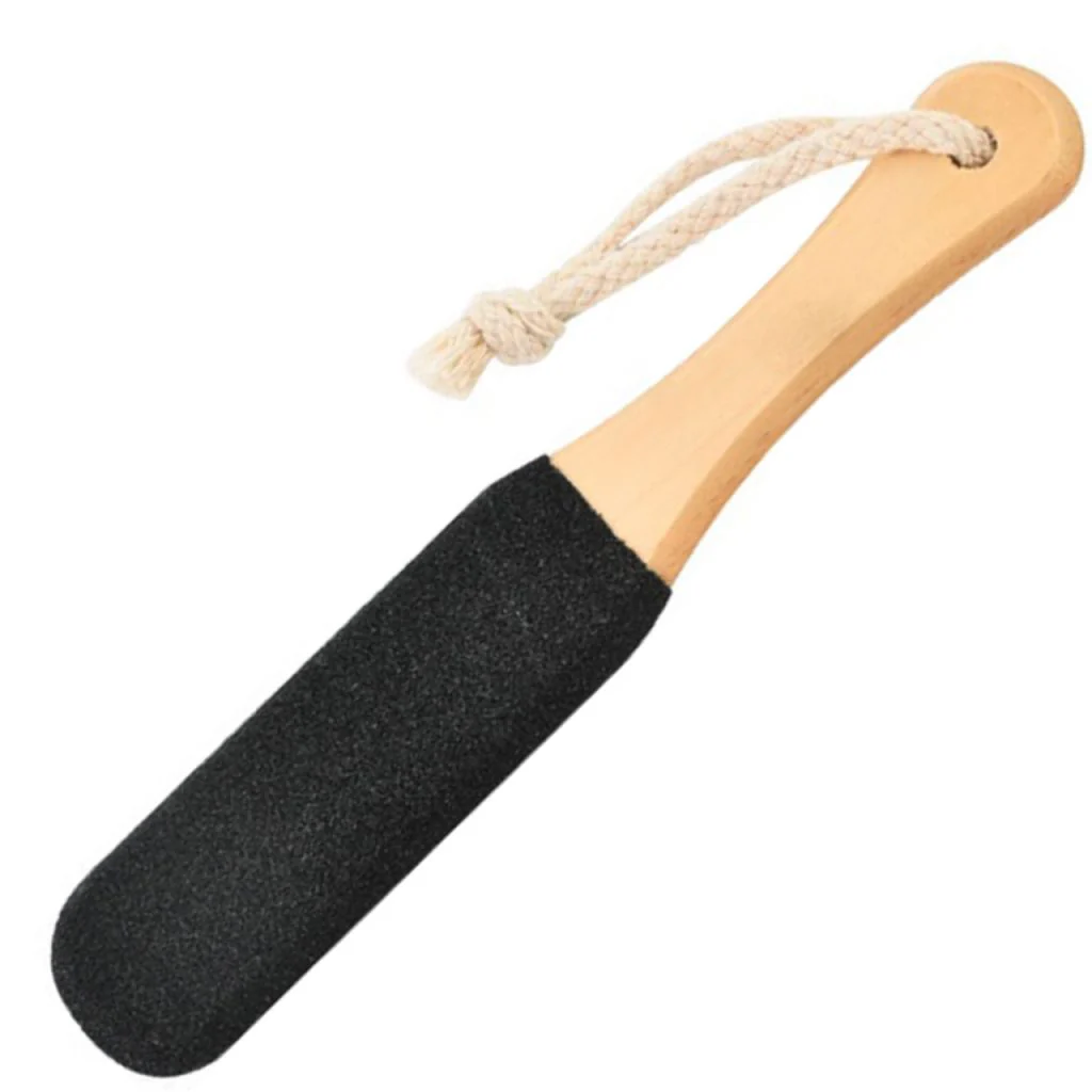 Foot File Double Side Callus Remover - Wooden Handle