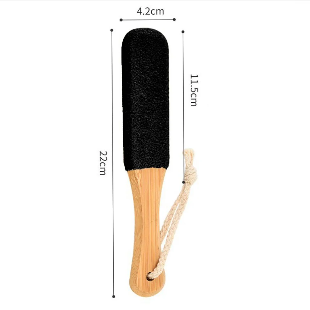 Foot File Double Side Callus Remover - Wooden Handle - Image 5