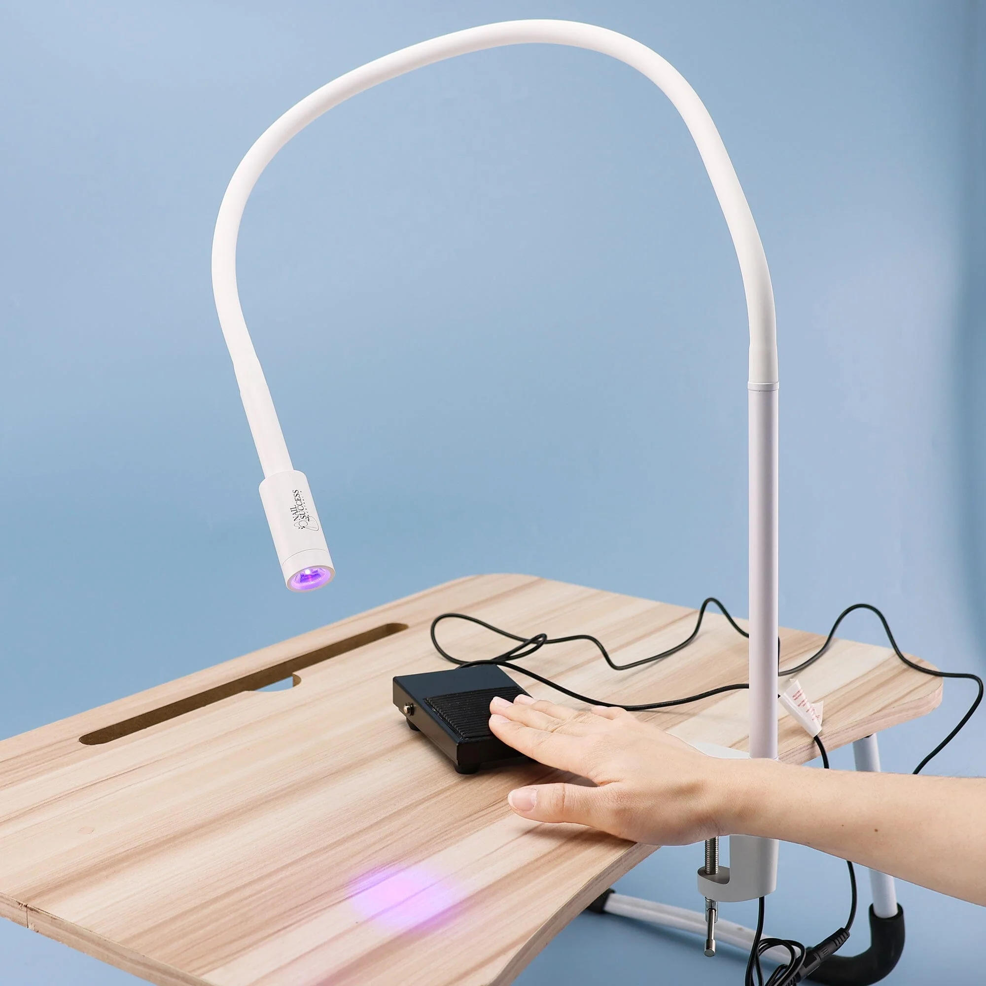 Foot Pedal Gel X LED Flash Cure Nail Lamp - Image 7
