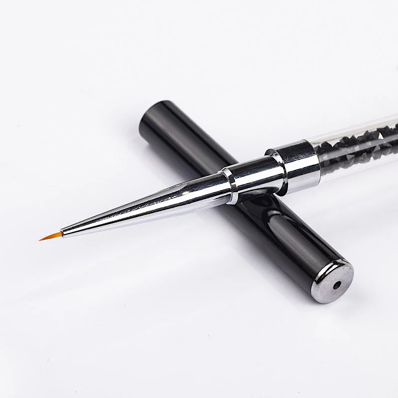 Gel and Liner Brush Black with Cap - Image 2