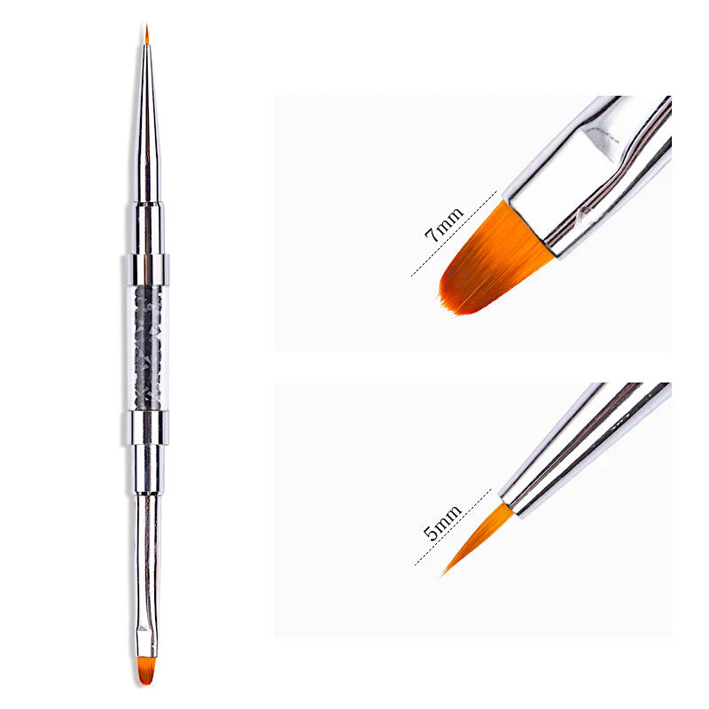 Gel and Liner Brush Black with Cap - Image 3