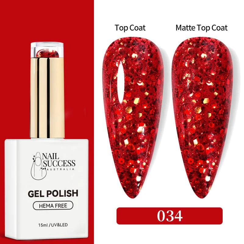 HEMA Free Gel Polish Colours 1–100 | Nail Success 15ml - Image 37