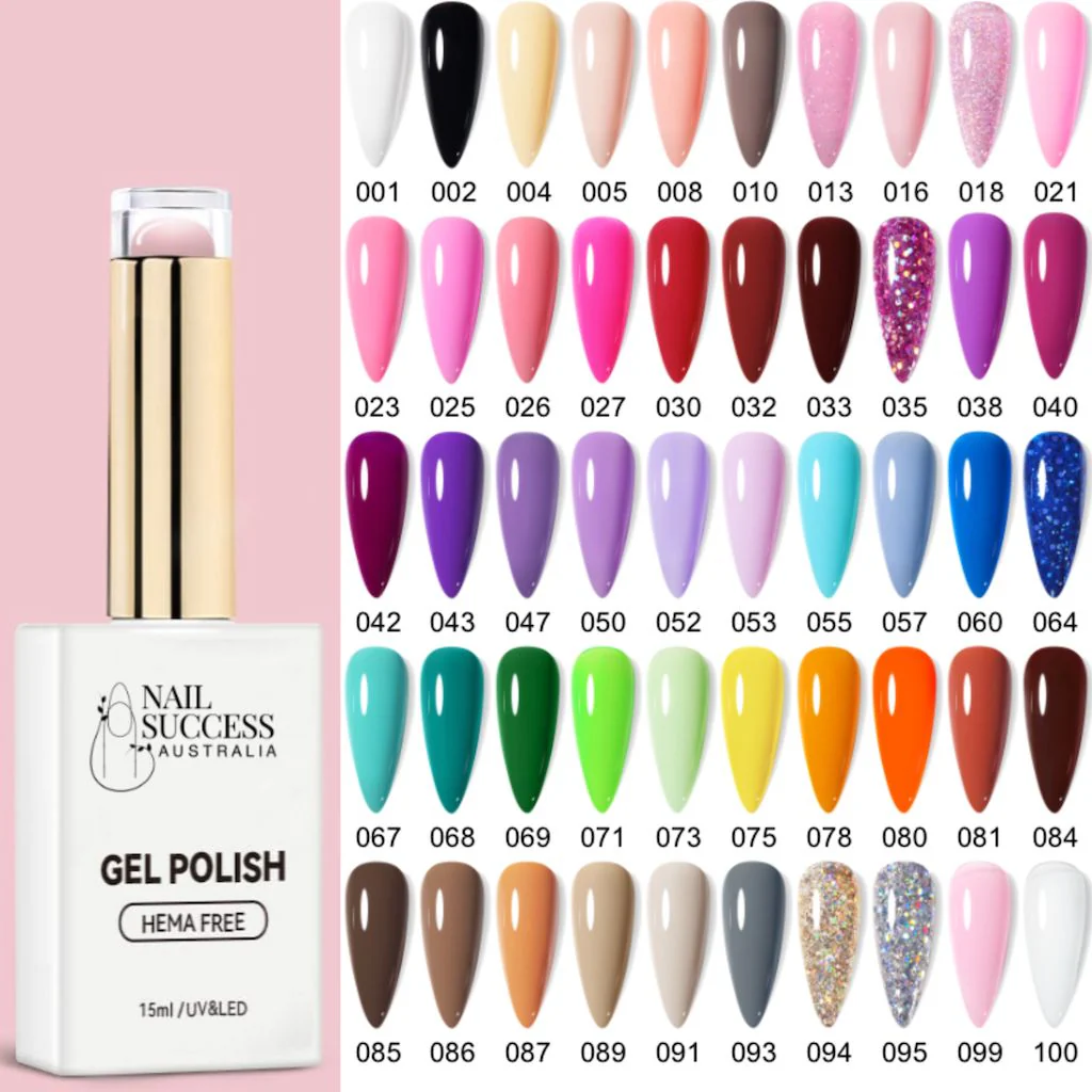 HEMA-Free Gel Polish Colour Kits – Nail Success 15ml - Image 5