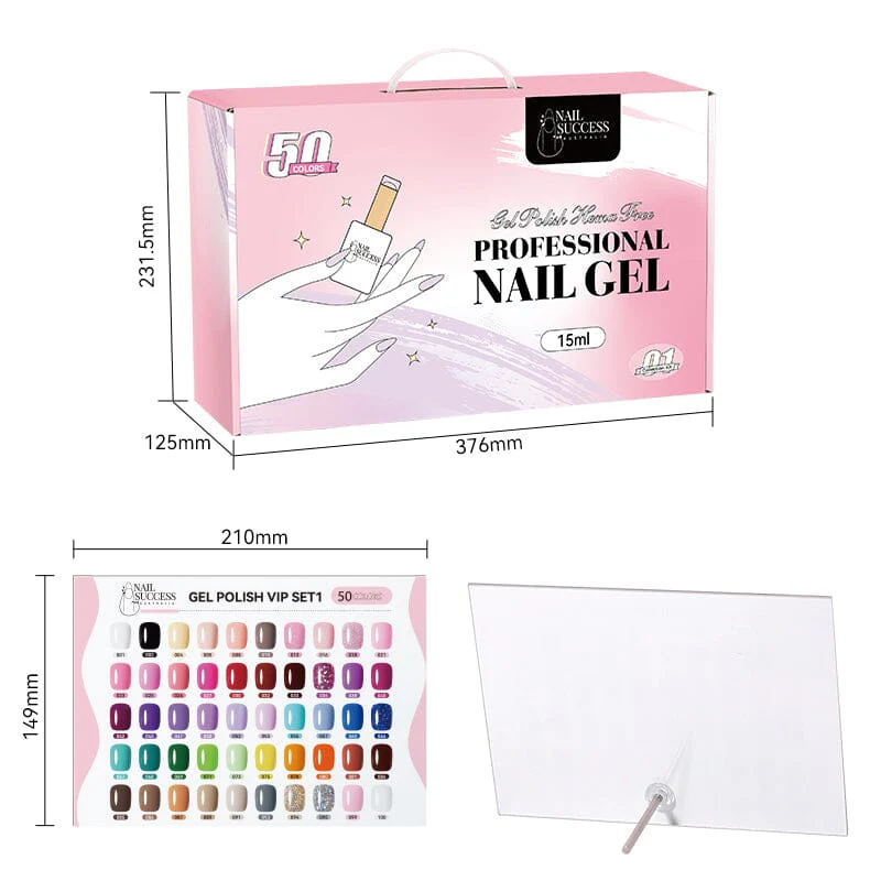 HEMA-Free Gel Polish Colour Kits – Nail Success 15ml - Image 7