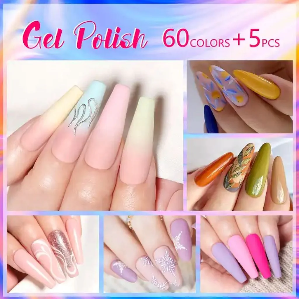 Gel Polish Kit 60 Colours Born Pretty - All Shine On Me - Kit1 - Image 2