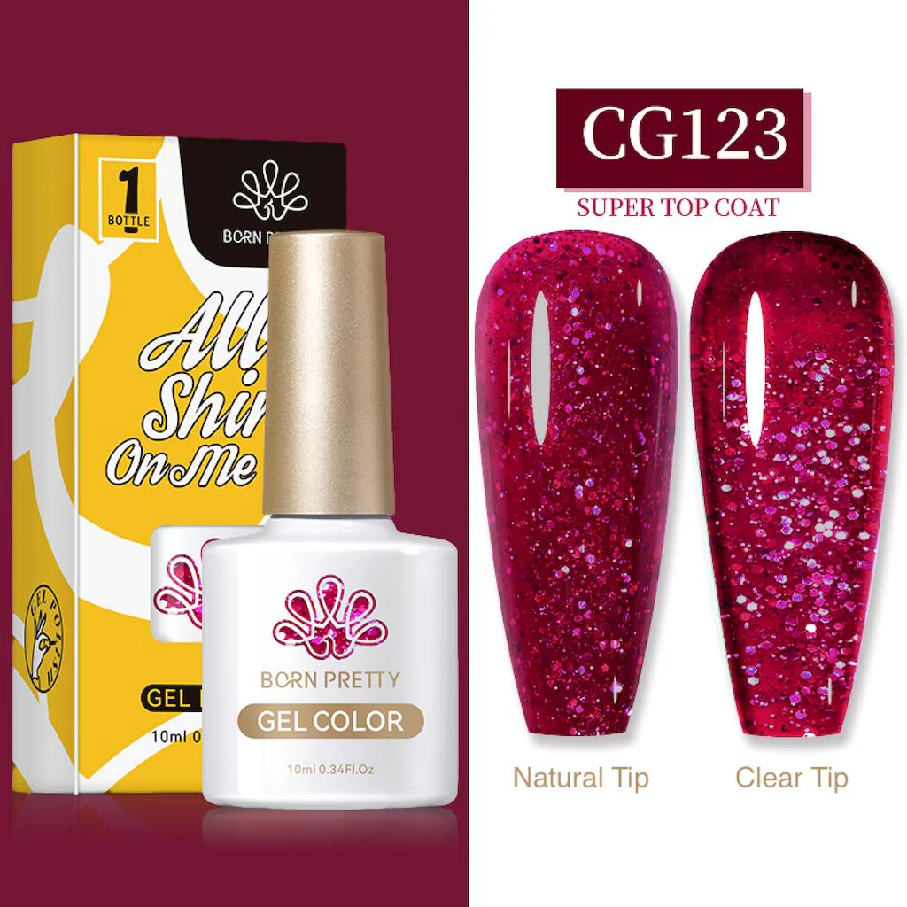 Glitter Gel Polish Colours Born Pretty - Image 25
