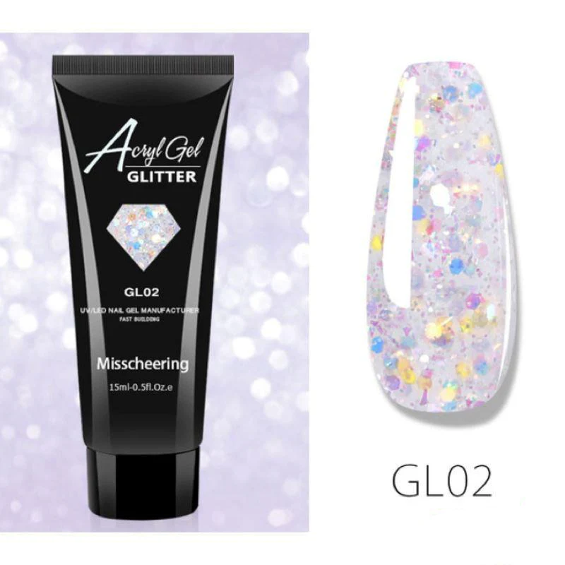 Glitter PolyGel - Gel In A Tube - Image 6