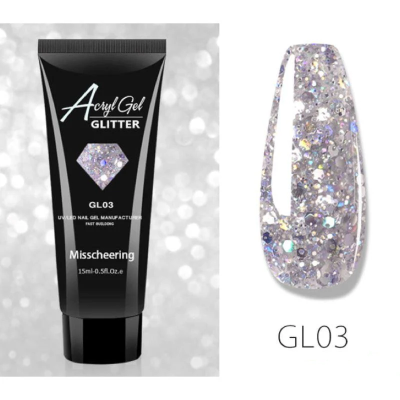 Glitter PolyGel - Gel In A Tube - Image 7