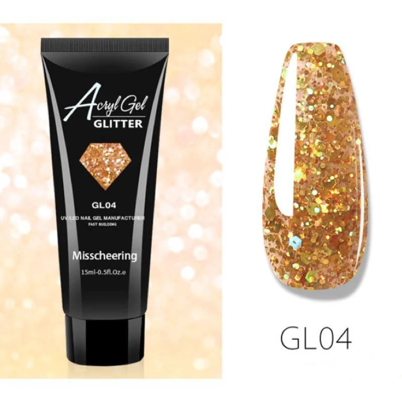 Glitter PolyGel - Gel In A Tube - Image 8