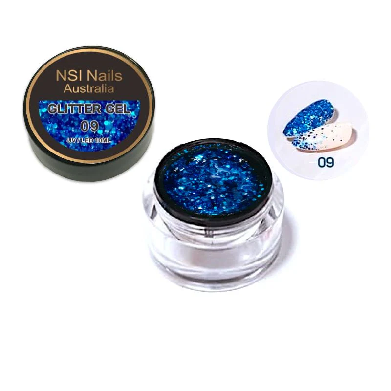 Glitter Sequins Gel 10ml Jar - Image 11